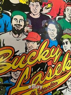Bucky Lasek ORIGINAL 1990 Skateboard Deck RARE! Vintage Powell Peralta Cliver