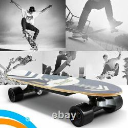 CAROMA Electric Skateboard Power Motor Cruiser Maple Deck With Wireless Remote