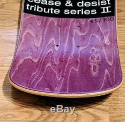 C&D Cease and Desist Blind Jason Lee Cat In The Hat Skateboard Deck