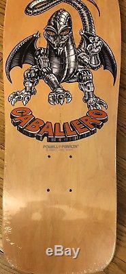 Caballero NOS Mech Dragon In Shrink Peach. Powell Peralta Skateboard Deck