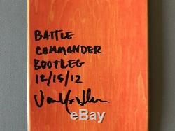 Chad Muska Battle Commander Bootleg Deck Signed By Jamie Thomas