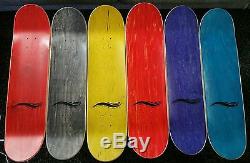 Chad Muska Shortys Skateboards Silhouette Complete set 6 DECKS