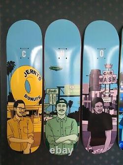 Chocolate Skateboards 2014 City Series 20 Year Anniversary Set Brand New