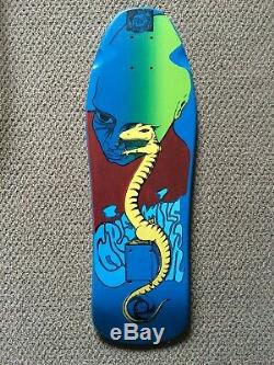 Chris Miller NOS Lizard Face Skateboard Deck