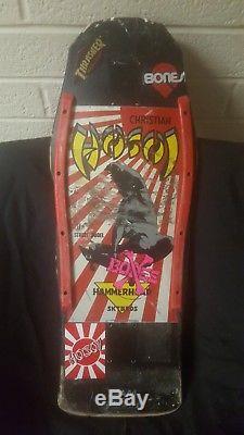 Christian Hosoi Mini Street Skateboard Deck 80s