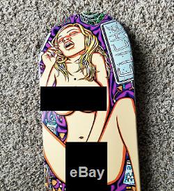 Cliche Sammy Winter Pro Censorship Skateboard Deck 8.3 With Bag Marc McKee Art