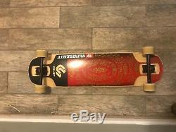 Comet Downhill Proffesional longboard with caliber trucks and zombie hawg wheels