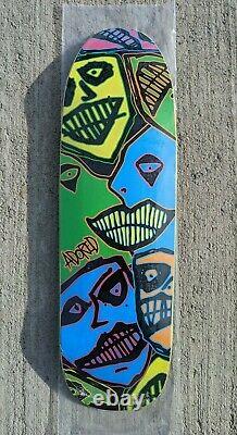 Corey Duffel Signed Adored Skateboards Smile Shaped Deck