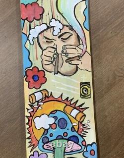 Custom Painted skateboard deck wall art 1 Of 1 Signed Original Art Local Artist