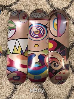 DS New ComplexCon Takashi Murakami Complete Set Deck 6 Dobtopus Eyes Mouth Face