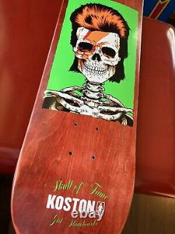 David Bowie Eric Koston Chris Farley McCrank Skull Of Fame Girl Skateboard Decks