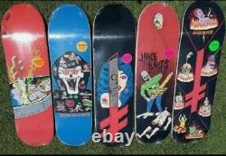 Deathwish Skateboards Set Of 5 Decks