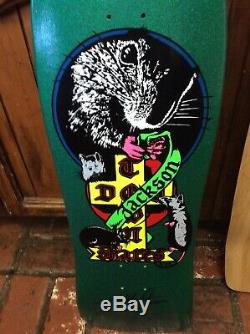 Dogtown Tim Jackson Rat Skateboard Deck. Only 43 Made signed RARE