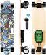 Dual Motors 36 Electric Skateboard Long Board with Wireless Remote Control-New