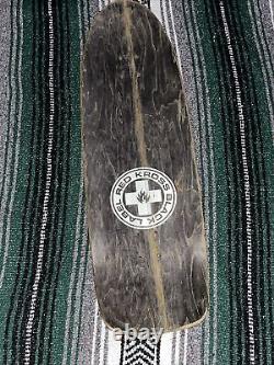 Duane Peters Black Label Red Kross Skateboard Deck Rare Black Label Emergency