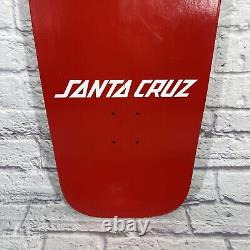 Duane Peters Santa Cruz Pro Model Skateboard Skate Deck Santa Cruz Red and Black