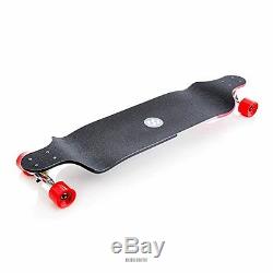 EIGHTBIT 41 Drop Down Deck Cruise Long Board Skateboard Maple Wood Red Block