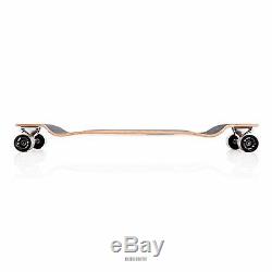 EIGHTBIT 41 Inch Drop Down Deck Longboard Skateboard Cruise Pale Maple Wood NEW