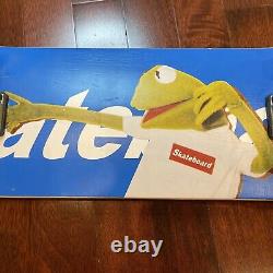 EX Supreme Kermit Skateboard Complete Collectible Rare Designer Muppets