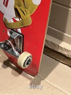 EX Supreme Kermit the Frog Skateboard Supreman Red