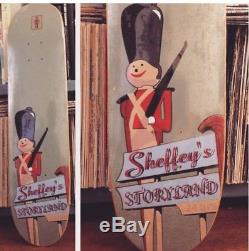 Early 90s Shean Sheffey deck skateboard Girl Skateboards in shrink
