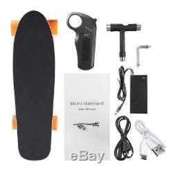 Electric 250W Moterized Longboard Skateboard Wireless Remote Control Maple Deck