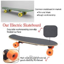 Electric 250W Moterized Longboard Skateboard Wireless Remote Control Maple Deck