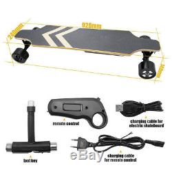 Electric Skateboard 2x350W Dual Motorized Longboard Deck Skate 18 MPH 13 Miles