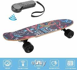 Electric Skateboard Complete Longboard 350W Motor Max 12.4 MPH Remote Control