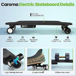 Electric Skateboards with Remote 700W Brushless Motor 12.4MPH/18.6MPH Top Speed