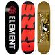 Element/WKND/Anti Hero Skateboard Deck 3-Pack Bulk Lot of Decks 8.0 & 8.06