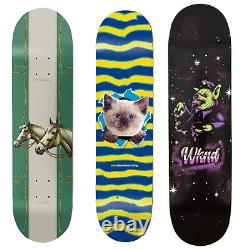 Enjoi / Chocolate / WKND Skateboard Deck 3-Pack Bulk Lot of Decks All 8.25 V2
