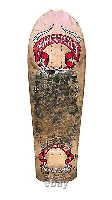 Extremely Rare 1989 Powell Peralta? Rose Bones Skateboard Deck-9.375x36.125
