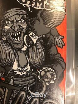 Extremely Rare NOS VINTAGE Sims Kevin Staab Pirate Skateboard Deck MONOCHROME