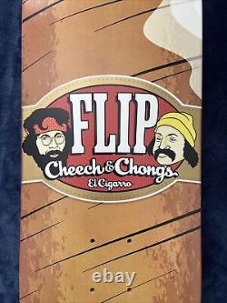 Flip Cheech and Chong's El Cigarro Skateboard Deck RARE