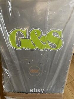 G&S Billy Ruff Chalice Reissue Silver NOS Skateboard Deck Neil Blender Gonzales