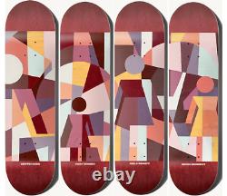 Girl Emergence Art Series Full Set 4 Skateboard Decks