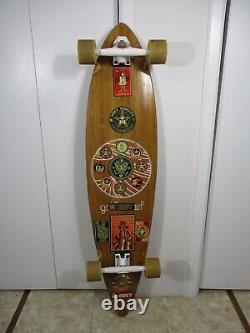 GoldCoast Longboard Skateboard Deck Complete Century Trucks 44x10