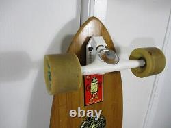 GoldCoast Longboard Skateboard Deck Complete Century Trucks 44x10