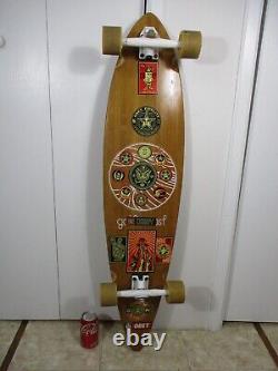 GoldCoast Longboard Skateboard Deck Complete Century Trucks 44x10