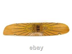 Gravity? Wood Grain Longboard skateboard 42 X 9.5 Long Wood Surf