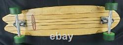 Hang Five Longboard/Skateboard 36 x 9.5 Custom Hand-Made Hardwood Deck U. S. A