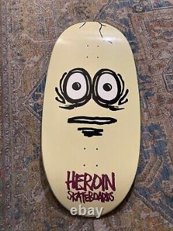 Heroin Eggzilla 2 Skateboard Deck 14 x 31.5