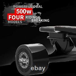 Hiboy Classic Electric Skateboard Longboard 2x250W Dual Motor 4 Wheels WithRemote