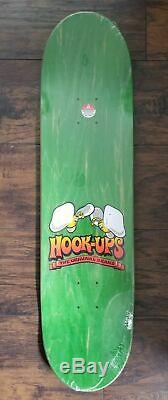 Hook-Ups Alice & Friends Skateboard Deck 8.25 NOS Alison Wonderland Sean Cliver