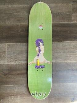 Hook-Ups Misaki PINK Skateboard Deck 8.25 JK Industries Rare Anime Jeremy Klein