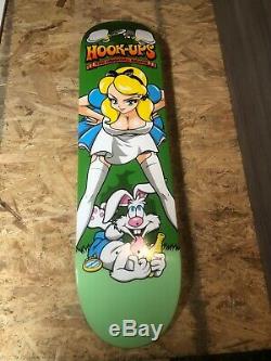 Hook Ups Skateboard Deck Rare