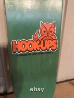 Hook Ups Skateboard Deck Rare Original Release