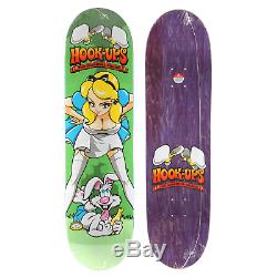 Hook-Ups Skateboards 8.25 x 31.75 Alice and Friends Skateboard Deck