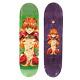 Hook-Ups Skateboards JK Industries 8.25 x 32.25 Asuka Green/Purple Stain Deck